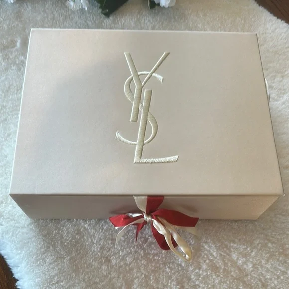 YSL silk perfume box